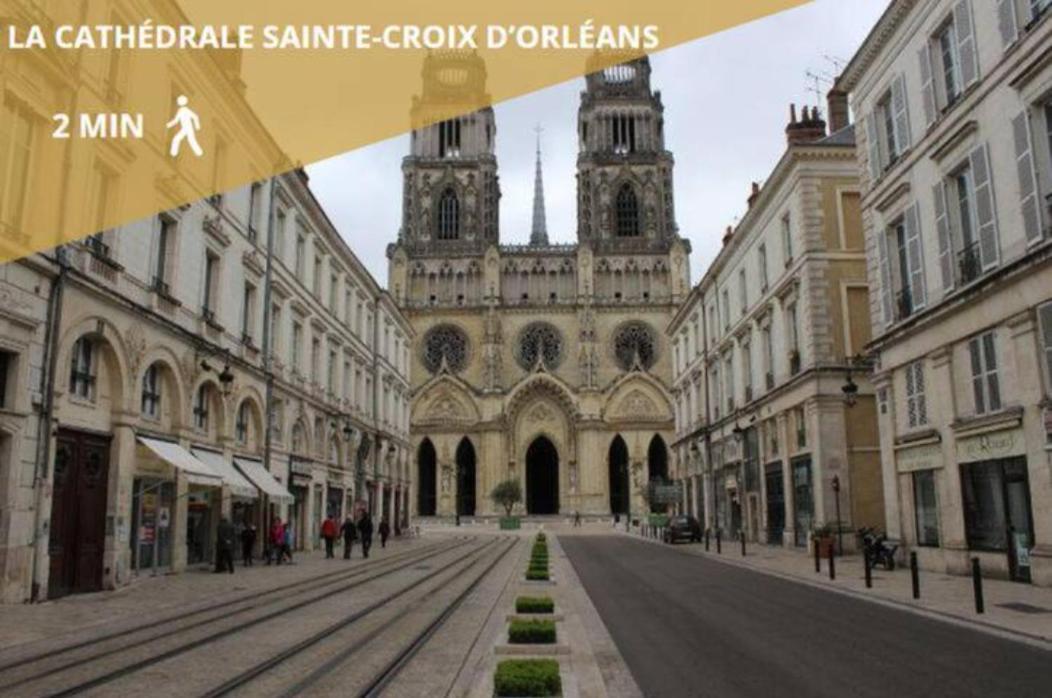 Апартаменты Studio Contemporain A Deux Pas De La Cathedrale Орлеан Экстерьер фото